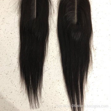 4*13 Ear to Ear Transparent Thin Skin Invisible Swiss Lace Closure Human Hair Hd Lace Frontals with Pre plucked Hairline